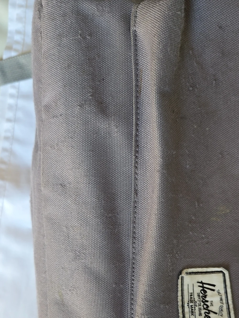 Herschel Supply Company Gray Backpack with Gold Hardware